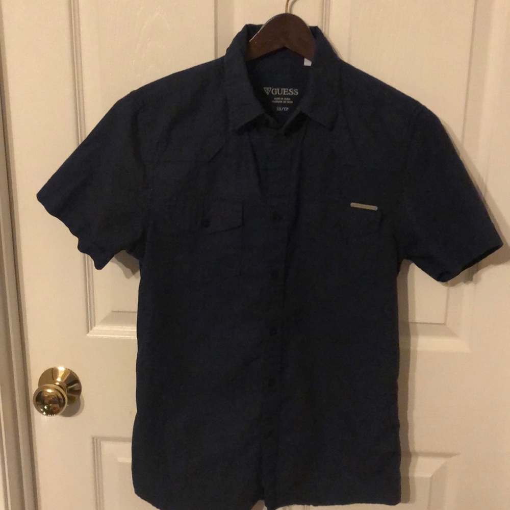 Guess Short Sleeve Button Down